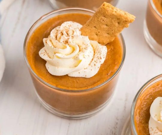 طرز تهیه موس کدو حلوایی | دسر شب یلدا