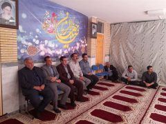 برگزاری مراسم ترحیم مرحومه خانم دکتر بهاره رودنشین پزشک فقید مرکز جامع سلامت زرین‌آباد در دانشگاه علوم پزشکی ایلام