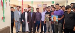 برگزاری مراسم گرامیداشت هفته دفاع مقدس در کتابخانه برکت شهدای دشت عباس
