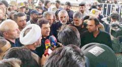 بازدید معاون اول رئیس جمهور از زیرساخت‌های پایانه مرزی مهران