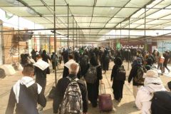 افزایش هفت درصدی خروج زائران از مرز شهید قاسم سلیمانی مهران