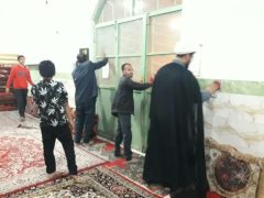 آغاز غبار روبی از مساجد استان ایلام