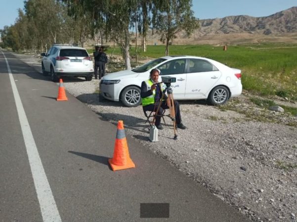 محورهای برون شهری ایلام در ایام نوروز تحت کنترل تیم نامحسوس