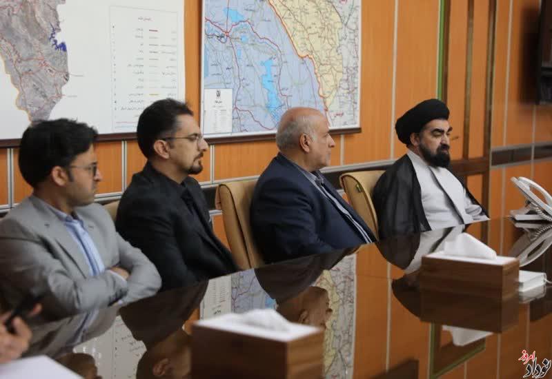 دکتر بهرام در دیدار سرپرست علوم پزشکی استان ایلام , خبرنگار مریم بالوی فیلی , نودادامروز دکتر بهرام در دیدار سرپرست علوم پزشکی استان ایلام , خبرنگار مریم بالوی فیلی , نودادامروز