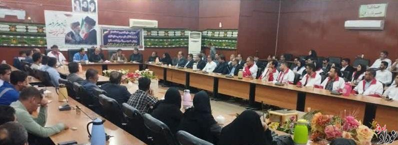 حضور مریم بالوی فیلی خبرنگار نودادامروز در همایش سازماندهی و استفاده از ظرفیت های بخش خصوصی قرارگاه سلام در حوزه مدیریت بحران دهلران حضور مریم بالوی فیلی خبرنگار نودادامروز در همایش سازماندهی و استفاده از ظرفیت های بخش خصوصی قرارگاه سلام در حوزه مدیریت بحران دهلران
