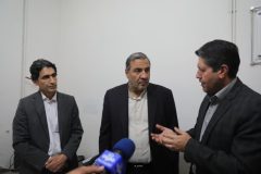 دکتر بهرام‌نیا در بازدید سرزده از اداره کل صمت استان: مردم در پایان سال جهش تولید را باید لمس کنند