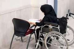 ۳۴۶ ایلامی در نخستین آزمون استخدامی ویژه افراد دارای معلولیت شرکت کردند
