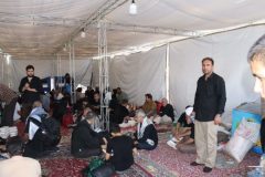 آغاز فعالیت موکب اداره کل بنیاد شهید و امور ایثارگران استان ایلام در مرز مهران/ارائه خدمات به یک هزار زائر طی امروز