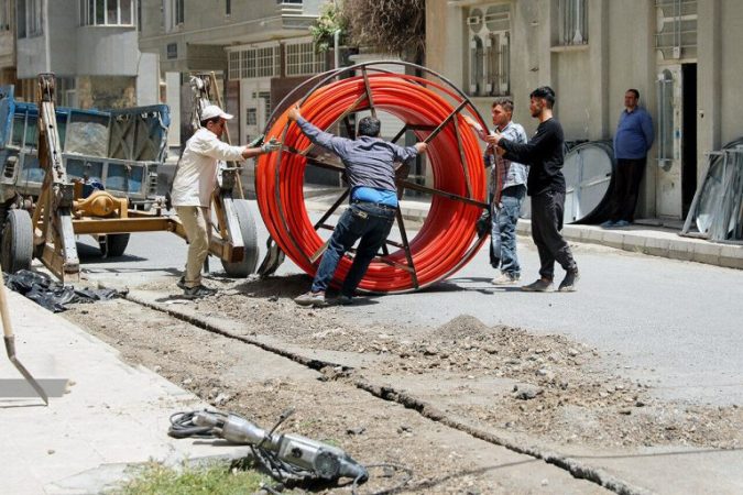 ۱۰۰ کیلومتر فیبرنوری در مناطق روستایی ایلام اجرا شد