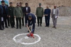 آئین کلنگ زنی فاز دوم پروژه مسکونی غدیر ایلام