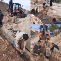 بهره مندی ۳۵۰ خانوار روستای “حاضر میل” شهرستان دهلران از نعمت آب شرب سالم و پایدار