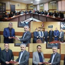 سرپرستان جدید حراست و بازرسی دانشگاه علوم پزشکی ایلام معارفه شدند