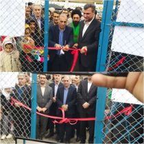 چمن مصنوعی دبستان سعدی روستای ژیور شهرستان آبدانان افتتاح شد