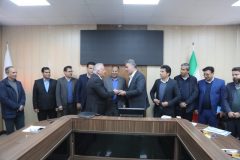 تقدیر از مدیر عامل آبفای استان کهگیلویه و بویراحمد توسط آبفای ایلام