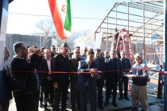 افتتاح طرح تولید کانکس در شهرستان چوار
