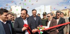 آیین افتتاح میدان دفاع مقدس شهر ایلام/ اجرای ۳۴ پروژه عمران شهری توسط شهرداری ایلام