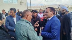 افتتاح مدرسه سه کلاسه سراب کارزان