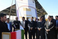 نیروگاه خورشیدی ۲۰۰ کیلوواتی در شهرستان مهران افتتاح شد