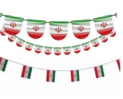 ۲۰ هزار متر ریسه پرچمی و ۳ هزار پرچم ۷۰×۱۲۰ در میادین و معابر شهر ایلام نصب شده است