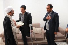 دیدار نماینده ولی فقیه در استان و امام جمعه ایلام با جانبازان سرافراز