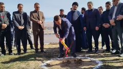 کلنگ‌زنی فاز اول اصلاح هندسی میدان امام خمینی (ره) شهر چوار