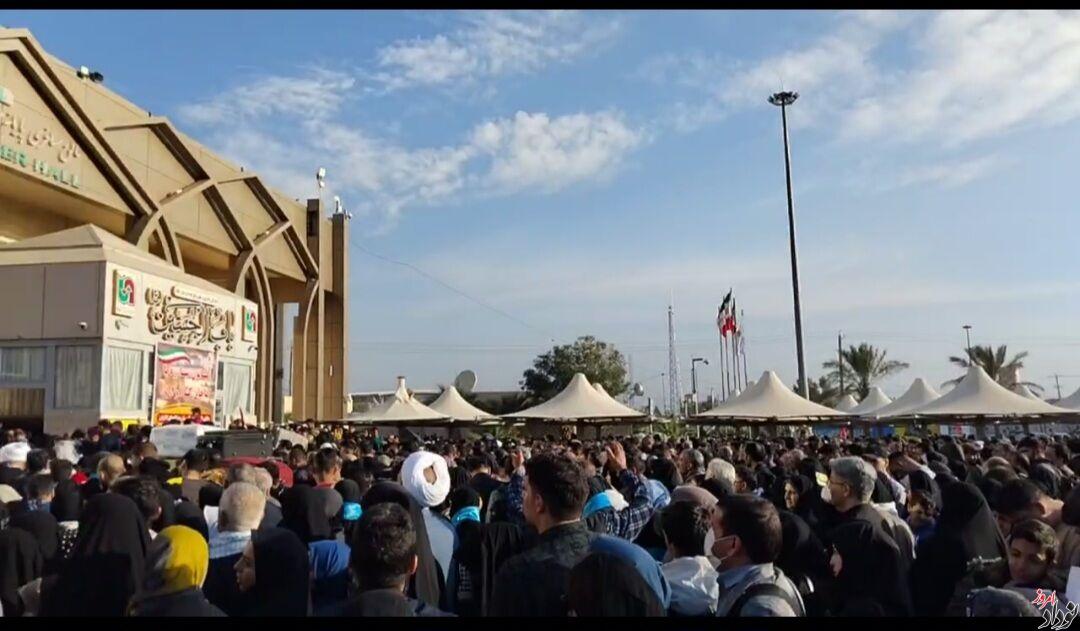 مهران مجهزترین پایانه مرزی کشور در ایام اربعین , مریم بالوی فیلی خبرنگار نودادامروز مهران مجهزترین پایانه مرزی کشور در ایام اربعین , مریم بالوی فیلی خبرنگار نودادامروز