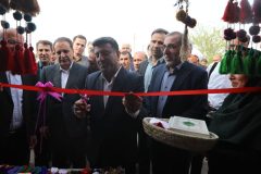 افتتاح نمایشگاه نوروزی صنایع‌دستی و سوغات شهرستان دهلران و آغاز فعالیت پست امداد و نجات نوروزی هلال احمر