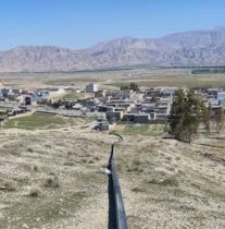 پایان هدر رفت آب / نوسازی ۳۳۵ متر از خط انتقال صالح آباد برای تأمین پایدار