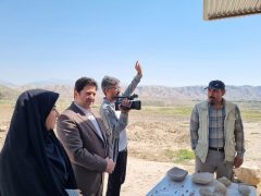 ادامه کاوش سایت تاریخی چغاگلان مهران : کشف تاریخ ۱۱ هزار ساله در ایلام