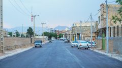 آغاز عملیات لکه گیری خیابان های شهر ایلام