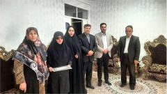 دیدار مدیر کل فرهنگ و ارشاد اسلامی ایلام با حافظان روشندل قرآن کریم