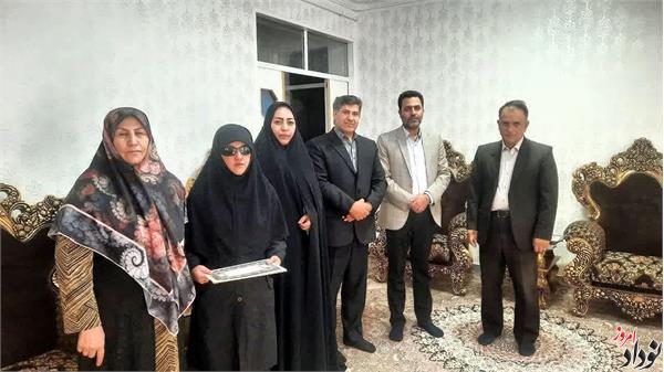 دیدار مدیر کل فرهنگ و ارشاد اسلامی ایلام با حافظان روشندل قرآن کریم