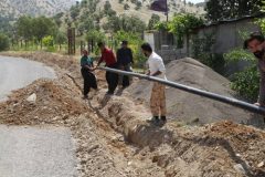 بهره‌مندی ساکنان سه روستای ملکشاهی از آب آشامیدنی پایدار