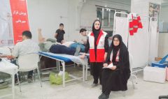برگزاری پویش قرار مهربانی در هلیلان/ نمایش همبستگی و نوع‌دوستی با اهدای ۵۱ واحد خون
