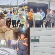 پلمپ چهار واحد ضایعاتی غیرمجاز در ایلام با دستور دادستان