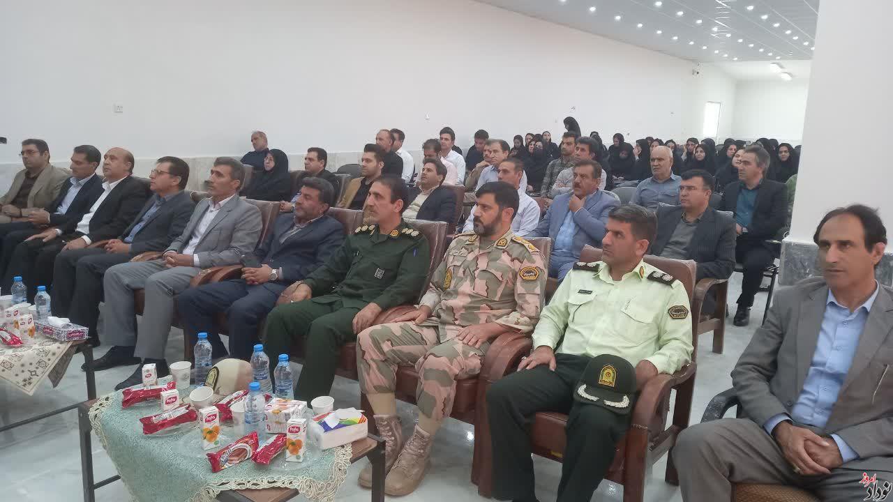 گرامیداشت روز معلم در دهلران , تقدیر از معلمان و تأکید بر نقش آموزش در توسعه کشور , مریم بالوی فیلی خبرنگار نودادامروز گرامیداشت روز معلم در دهلران , تقدیر از معلمان و تأکید بر نقش آموزش در توسعه کشور , مریم بالوی فیلی خبرنگار نودادامروز