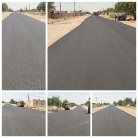 ادامه نهضت آسفالت در روستاهای شهرستان دهلران/ اجرای آسفالت‌ریزی در پتک دیناروند با اعتبار ۳۸ میلیارد ریال