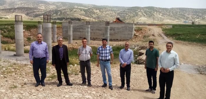 کنارگذر ایوان با پیشرفت ۴۵ درصد در حال اجراست