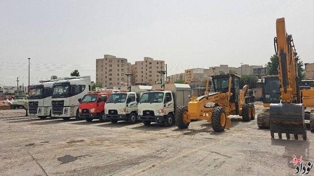 تقویت ناوگان راهداری استان ایلام با ورود ماشین‌آلات جدید