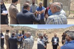قول مساعد دکتر چراغی برای تسریع در تکمیل پروژه‌های عمرانی روستای آگریبد دهلران