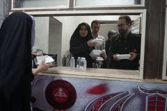 استقبال گسترده زائران اربعین از موکب شرکت گاز استان ایلام