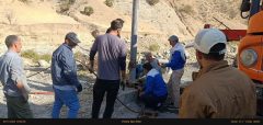 تعویض الکتروپمپ چاه تنگ حمام در چوار با هدف ارتقای کیفیت آب شرب
