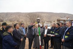 مشعل گاز در روستای «پای هلان» بدره روشن شد | ۱۵ خانوار از نعمت سوخت پاک بهره‌مند شدند