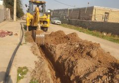 بهسازی شبکه توزیع آب در روستای ولیعصر دهلران با اجرای ۱۲ کیلومتر لوله‌ گذاری