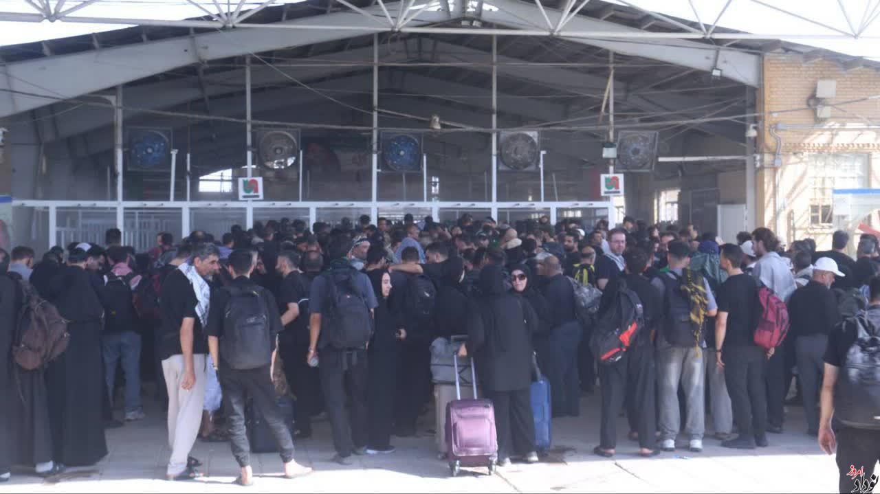 تردد بیش از ۱۳۱ هزار زائر از مرز مهران در ماه محرم , مریم بالوی فیلی خبرنگار نودادامروز تردد بیش از ۱۳۱ هزار زائر از مرز مهران در ماه محرم , مریم بالوی فیلی خبرنگار نودادامروز