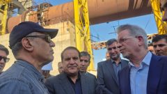 بازدید معاون اجرایی رئیس‌ جمهور از ۲ کارخانه پتروپالایش و سیمان دهلران