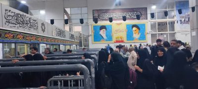 ترافیک جاده های منتهی به مرز بین المللی مهران روان و خدمات رسانی به زائرین در جریان است