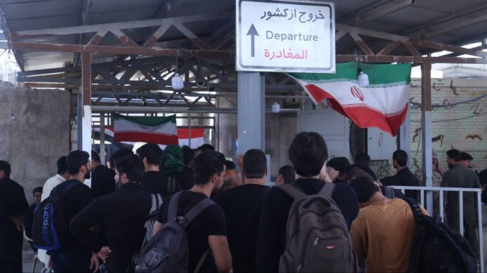 تردد بیش از ۱۳۱ هزار زائر از مرز مهران در ماه محرم