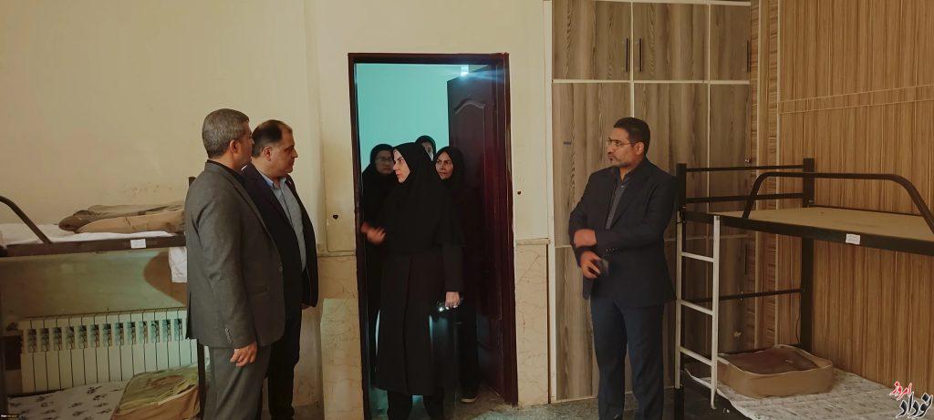 مسئولان دانشگاه ملی مهارت ظرفیت های خدمت رسانی موکب اربعین و آموزشکده های پسران و دختران ایلام را بررسی کردند , مریم بالوی فیلی خبرنگار نودادامروز مسئولان دانشگاه ملی مهارت ظرفیت های خدمت رسانی موکب اربعین و آموزشکده های پسران و دختران ایلام را بررسی کردند , مریم بالوی فیلی خبرنگار نودادامروز
