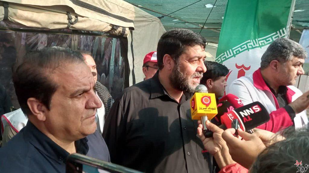 هلال‌ احمر تیم‌ های تخصصی خود را از مرز مهران تا کربلا مستقر کرده است | ۱۲۰ هزار داوطلب برای سلامت زائران اربعین به میدان آمده اند , مریم بالوی فیلی خبرنگار نودادامروز